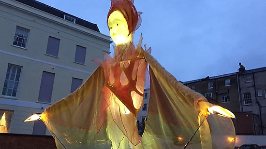3 Ghosts 2019 Cheltenham Christmas Lights Switch on by Evenlode  Films and Productions